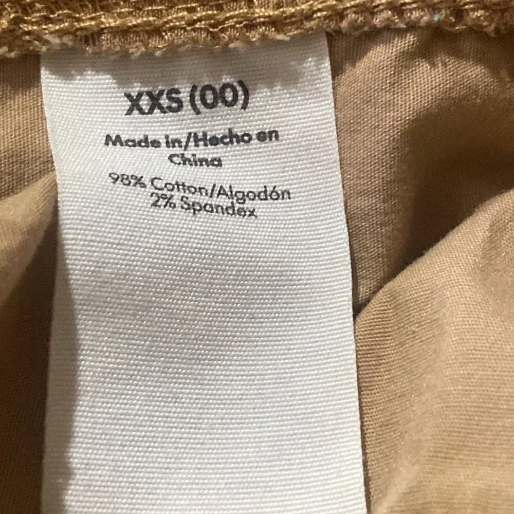 No Boundaries Tan Cargo Women’s Pants Size XXS (00)